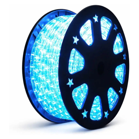 Easy Fix světelná LED hadice venkovní 50 m, modrá, 1500 diod, čirý kabel IP44, cívka DecoLED