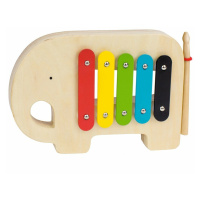 Petit Collage Dřevěný xylofon slon