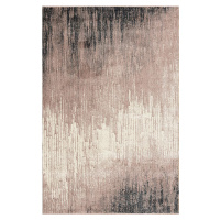 Dekoria Koberec Sevilla paper white/dusty rose 160x230cm, 160 x 230 cm