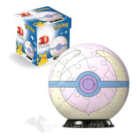 Pokémon 3D Puzzle-Ball - Heal Ball - 55 dílů