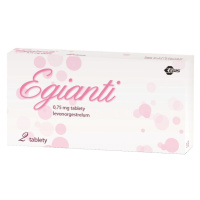Egianti 0.75 mg 2 tablet