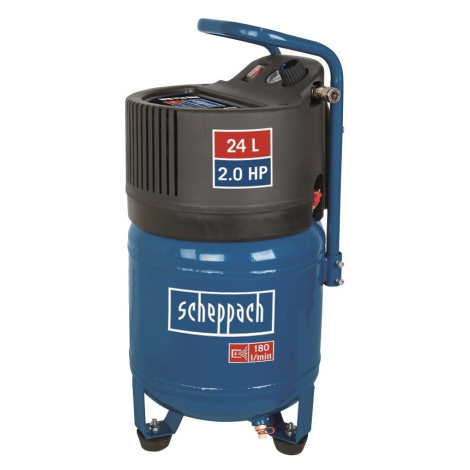 Scheppach HC 24 V - bezolejový vertikální kompresor 24 l