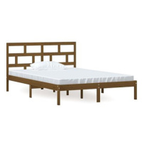 Rám postele medově hnědý masivní borovice 140 × 200 cm, 3101221