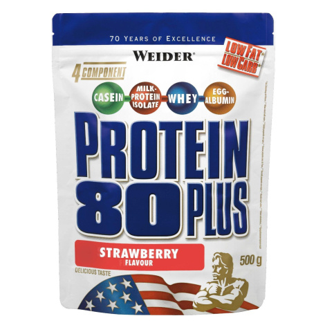 Weider Protein 80 Plus Jahoda 500 g