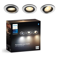 Philips Philips-SADA 3xLED Stmívatelné podhledové svítidlo Hue MILLISKIN 1xGU10/4,2W/230