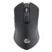 GEMBIRD myš MUSGW-6BL-01, herní, bezdrátová, RGB LED, 3200DPI, USB