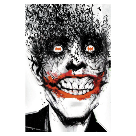 Umělecký tisk Joker and Bats, 26.7x40 cm
