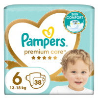 Pampers Premium Care 6 EXTRA LARGE 13+ kg 38 ks