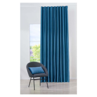 Modrý závěs na háčky 140x260 cm Canyon – Mendola Fabrics
