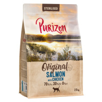 Purizon Sterilised Adult losos s kuřecím – bez obilnin - 2,5 kg
