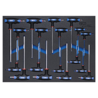 BGS technic Modul - klíče imbus, torx s T-rukojetí, 18ks - BGS 4010