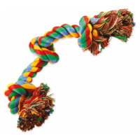 Hračka Dog Fantasy uzel bavlněný barevný 3 knoty 40cm