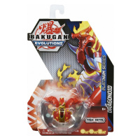 Bakugan True Metal Červený Drak S4