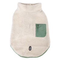 TIAKI Pet & Parent Sherpa vesty v partnerském vzhledu - kabát pro psy: délka zad cca 40 cm