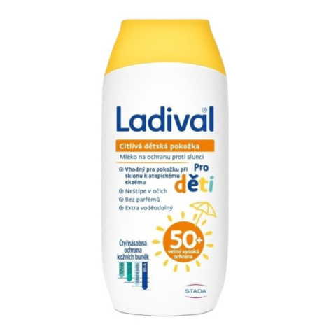Ladival dětská citlivá pokožka mléko OF50+ 200ml