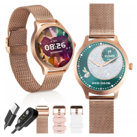 Chytré Hodinky Dámské Hodinky Kalendář Pl Menu Hovory Smart Watch 3 Řemínky