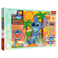 TREFL - Puzzle Prázdniny se Stitch Lilo a Stitch