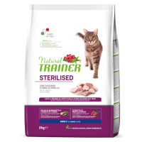 Natural Trainer Adult Sterilised White Meat - 3 kg