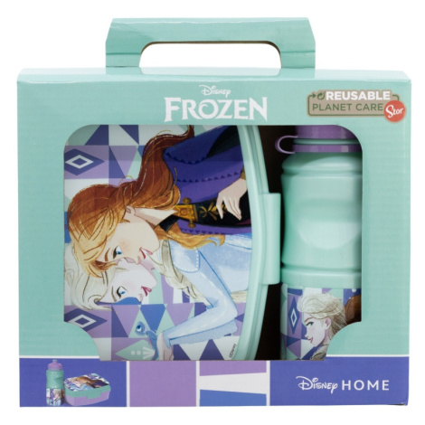 STOR - Sada na svačinu / box + láhev DISNEY FROZEN, 74273