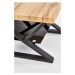 Konferenční stolek XINO 1 přírodní/černá