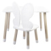 ELIS DESIGN Dětský stůl a židle Motýlí křídla varianta: stůl + 2 židle