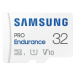 Samsung micro SDXC 32GB PRO Endurance + SD adaptér