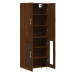 vidaXL Skříň highboard hnědý dub 69,5 x 34 x 180 cm kompozitní dřevo