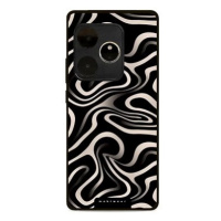 Mobiwear Glossy lesklý pro Realme GT 6 5G - GA63G černý/bílý