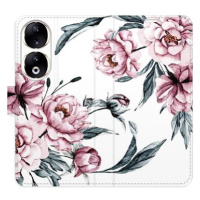 iSaprio Flip pouzdro Pink Flowers pro Honor 90 5G