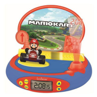 Lexibook Dětský budík Mario Kart s rádiem a projektorem