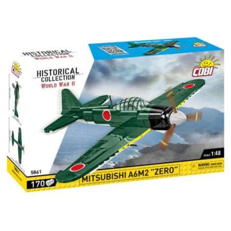 Cobi Armed Forces Mitsubishi A6M2 Zero-Sen, 1:48, 166 k