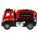 Auto hasiči s cisternou plast 12cm pro zpětné natažení, 17x12x8cm