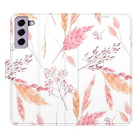 iSaprio flip pouzdro Ornamental Flowers pro Samsung Galaxy S21 FE 5G