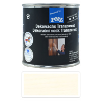 PNZ Dekorační vosk Transparent 0.25 l Bílý