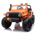 Mamido Mamido Elektrické autíčko Jeep 4Speed 4x45W oranžové