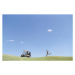 Fotografie Golfer Chasing Golf Cart, Sean Justice, (40 x 26.7 cm)