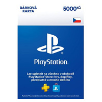 PlayStation Store - Kredit 5000 Kč - CZ Digital