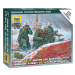 Wargames (WWII) figurky 6210 - Ger. Machine-gun with Crew (Winter Uniform) (1:72)