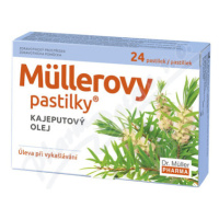 Müllerovy pastilky s kajeputovým olejem 24ks ZP