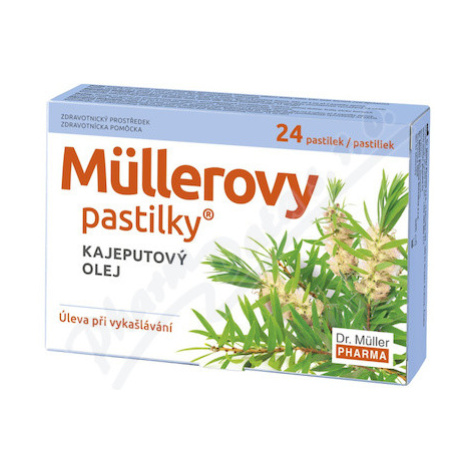 Müllerovy pastilky s kajeputovým olejem 24ks ZP