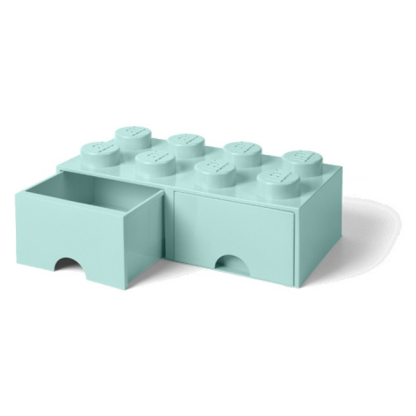 LEGO Storage LEGO úložný box 8 s šuplíky Varianta: Box aqua