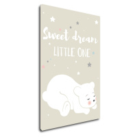 Impresi Obraz Sweet dream light green - 20 x 30 cm