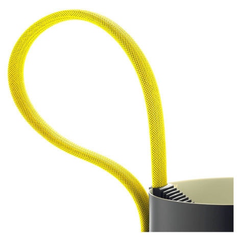HAY HAY Rope Trick LED stojací lampa černá/žlutá