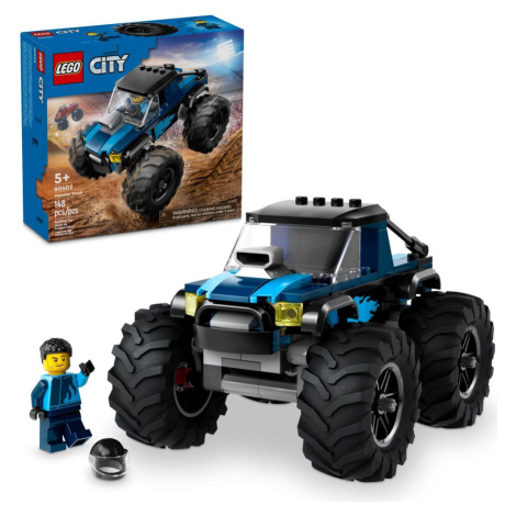 Lego® city 60402 modrý monster truck