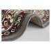 Nouristan - Hanse Home koberce Kruhový koberec Mirkan 104102 Grey Rozměry koberců: 160x160 (prům