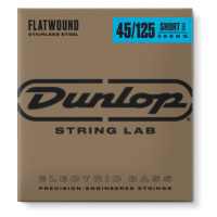 Dunlop DBFS45125S Flatwound Bass 45-125