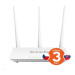 Tenda F303 (F3) Wireless-N Router 802.11b/g/n, 300Mbps, 1xWAN, 3xLAN, 3xFix. Ant. 5dBi
