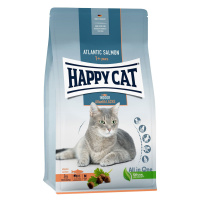 Happy Cat Indoor Adult atlantický losos 3 × 4 kg