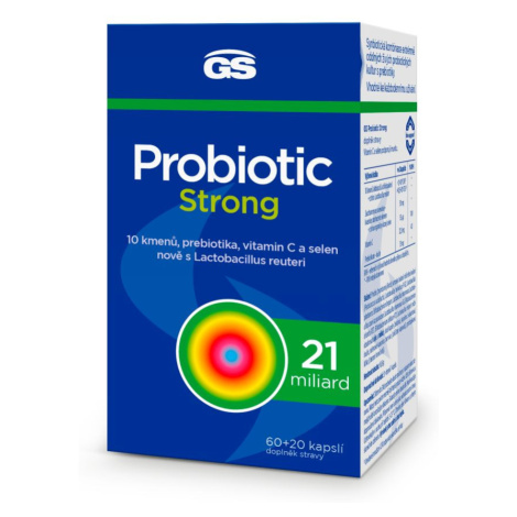 GS Probiotic Strong 60+20 kapslí Green Swan