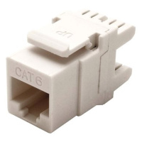 OEM Keystone konektor RJ45 kat. 6, nestíněný, 180°, LSA